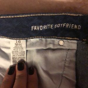 American Eagle favorite boyfriend jeans